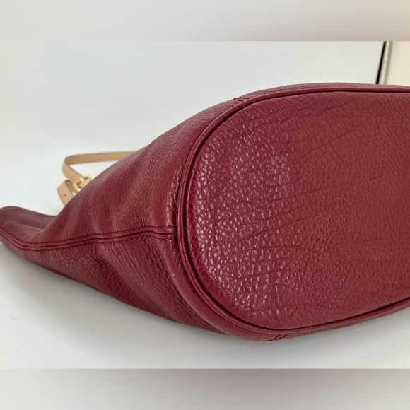 MICHAEL KORS Burgundy Jet Set Tote *Like New* - Picture 7 of 13